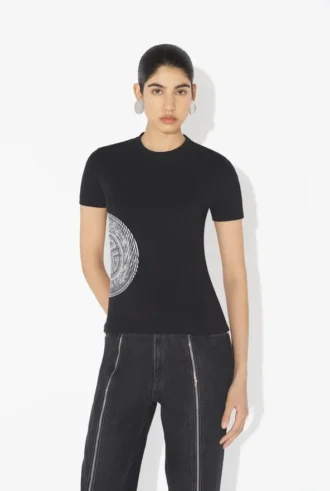 Μπλουζάκι Black Laurel Stamped Baby Tees