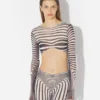 Re-Edition – το μπλε ναυτικό Body Morph crop top Re-Edition – το μπλε ναυτικό Body Morph crop top