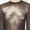 Το ασημί τοπ Body Dust