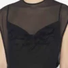 Το φόρεμα Flocked Tattoo Ruban