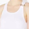 Το λευκό αμάνικο μπλουζάκι Piercing Το λευκό αμάνικο μπλουζάκι Piercing