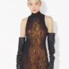 Το μακρύ φόρεμα Draped Wood Το μακρύ φόρεμα Draped Wood