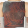 Το μακρύ κόκκινο φόρεμα Blurry Roses Το μακρύ κόκκινο φόρεμα Blurry Roses