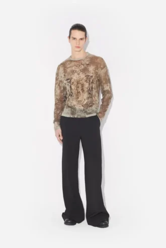 Το μπεζ μπλουζάκι Madaillon σε oversized γραμμή