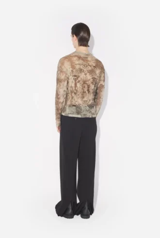 Το μπεζ μπλουζάκι Madaillon σε oversized γραμμή