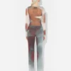 Το παντελόνι Red Blurry Roses Το παντελόνι Red Blurry Roses